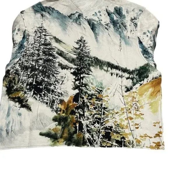 Nwt Tommy Hilfiger Landscape Hoodie Medium - Picture 4 of 8